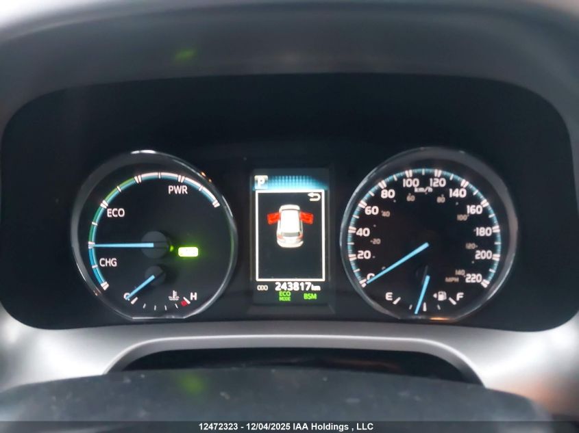 2016 Toyota Rav4 Hybrid Xle VIN: JTMRJREV1GD017485 Lot: 12472323