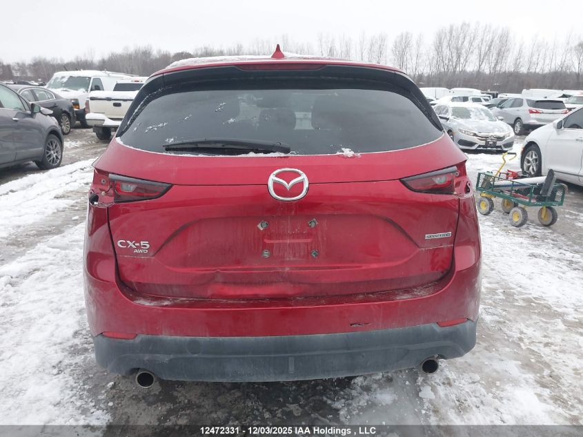 2025 Mazda Cx-5 Gs/Kuro VIN: JM3KFBCL8S0563607 Lot: 12472331
