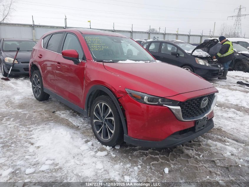 2025 Mazda Cx-5 Gs/Kuro VIN: JM3KFBCL8S0563607 Lot: 12472331