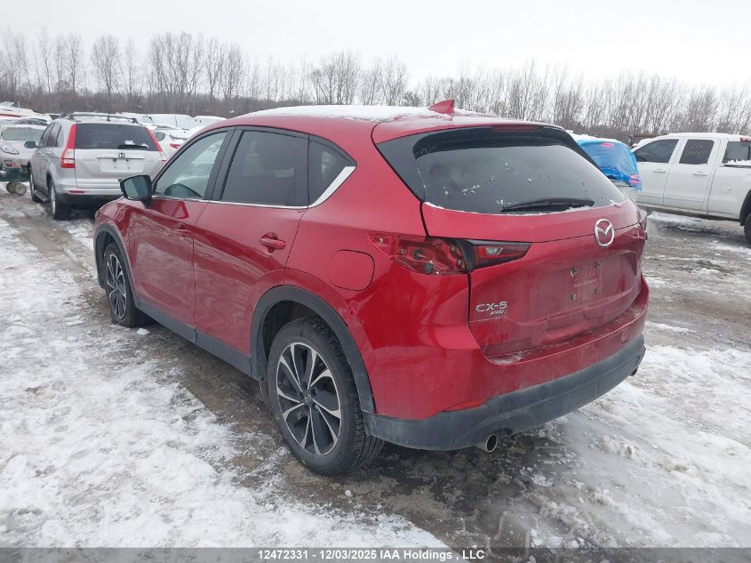 2025 Mazda Cx-5 Gs/Kuro VIN: JM3KFBCL8S0563607 Lot: 12472331