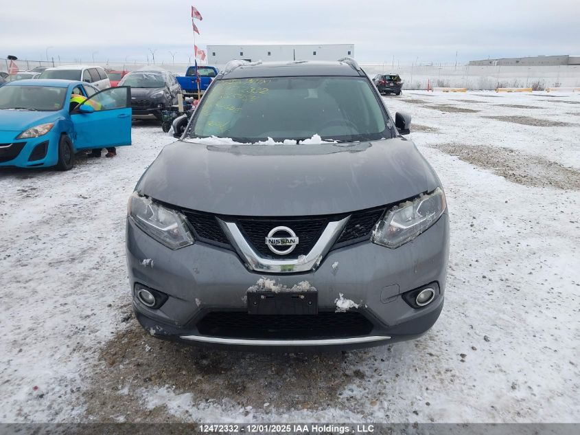 2016 Nissan Rogue S/Sl Premium/Sv VIN: 5N1AT2MVXGC865754 Lot: 12472332