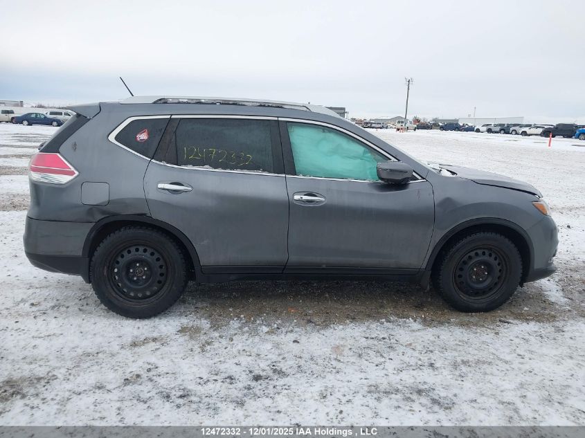 2016 Nissan Rogue S/Sl Premium/Sv VIN: 5N1AT2MVXGC865754 Lot: 12472332