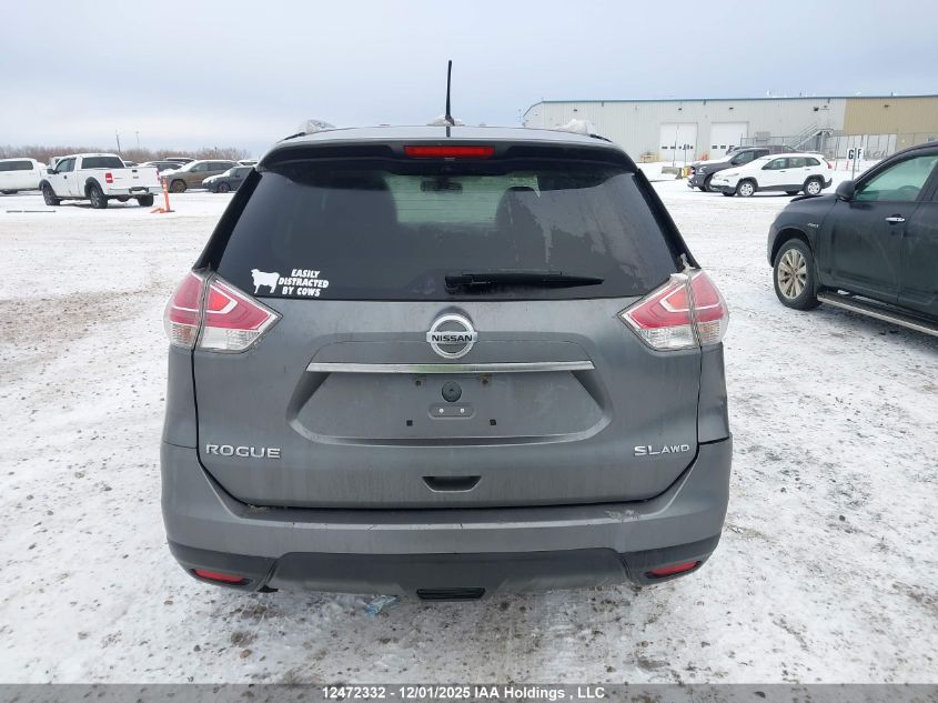 2016 Nissan Rogue S/Sl Premium/Sv VIN: 5N1AT2MVXGC865754 Lot: 12472332