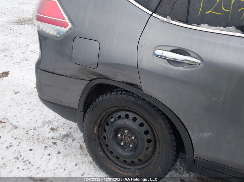 2016 Nissan Rogue S/Sl Premium/Sv VIN: 5N1AT2MVXGC865754 Lot: 12472332