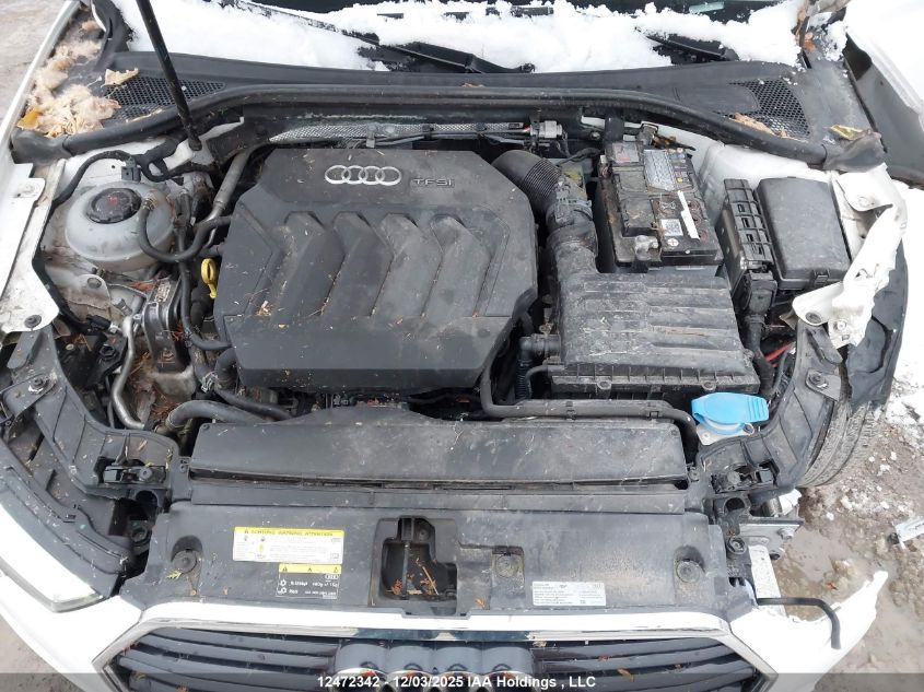 2018 Audi A3 2.0T Komfort VIN: WAUAUGFF3J1007210 Lot: 12472342