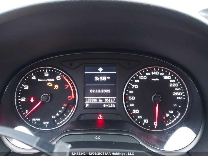 2018 Audi A3 2.0T Komfort VIN: WAUAUGFF3J1007210 Lot: 12472342