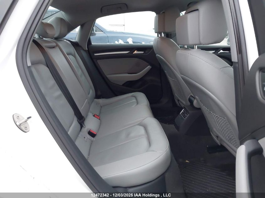 2018 Audi A3 2.0T Komfort VIN: WAUAUGFF3J1007210 Lot: 12472342