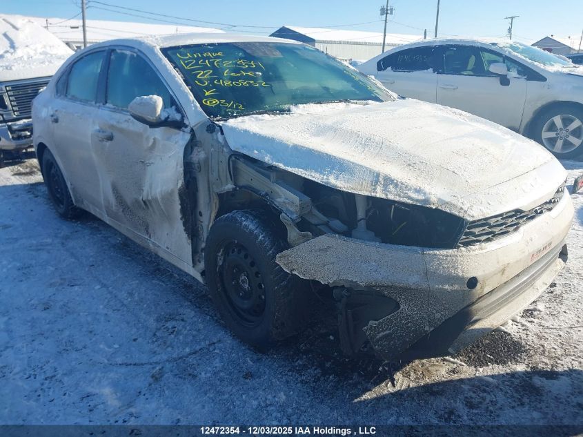 2022 Kia Forte Ex/Ex Premium/Ex+/Gt-Line VIN: 3KPF34AD8NE480832 Lot: 12472354