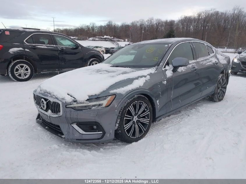 2019 Volvo S60 T6 Inscription VIN: 7JRA22TL8KG004888 Lot: 12472355