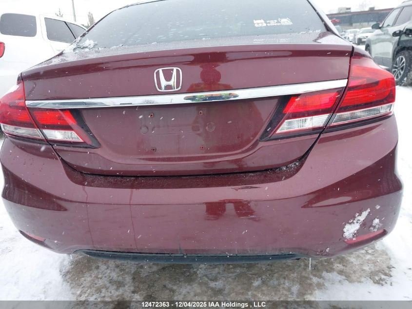 2013 Honda Civic Lx VIN: 2HGFB2F44DH001990 Lot: 12472363