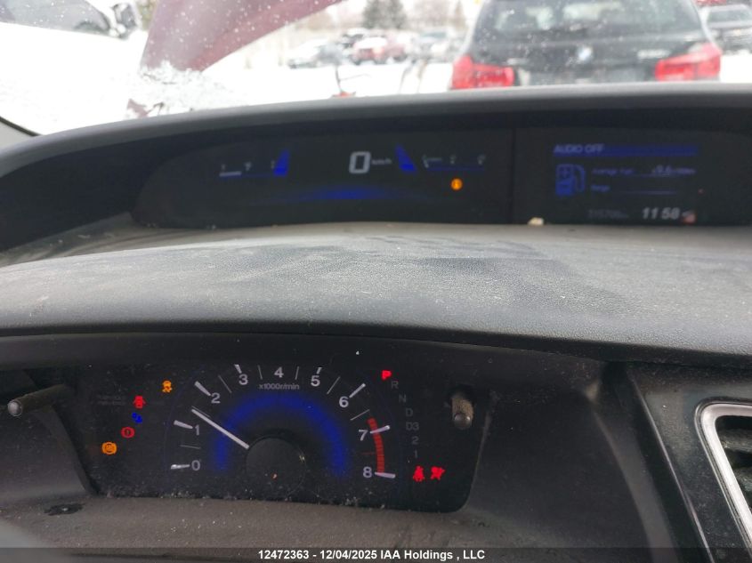 2013 Honda Civic Lx VIN: 2HGFB2F44DH001990 Lot: 12472363