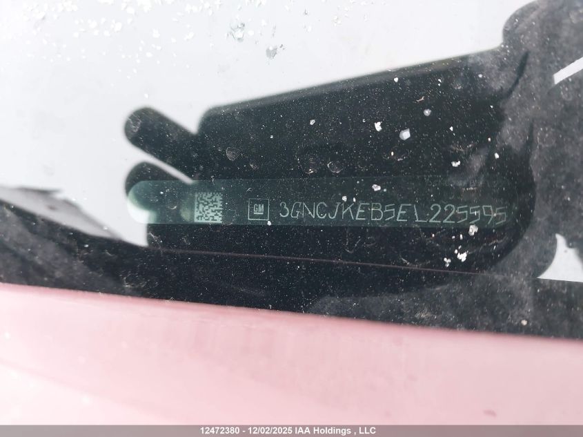 2014 Chevrolet Trax Ls VIN: 3GNCJKEB5EL225595 Lot: 12472380