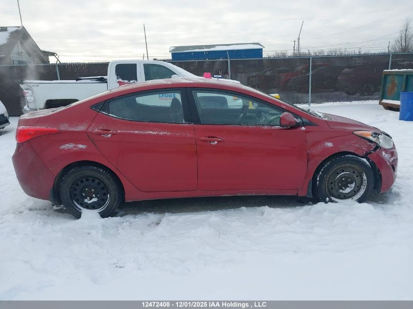 2013 Hyundai Elantra Gl VIN: 5NPDH4AEXDH391761 Lot: 12472408