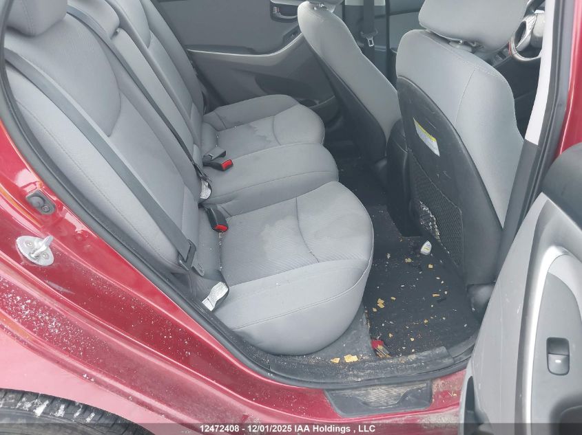 2013 Hyundai Elantra Gl VIN: 5NPDH4AEXDH391761 Lot: 12472408