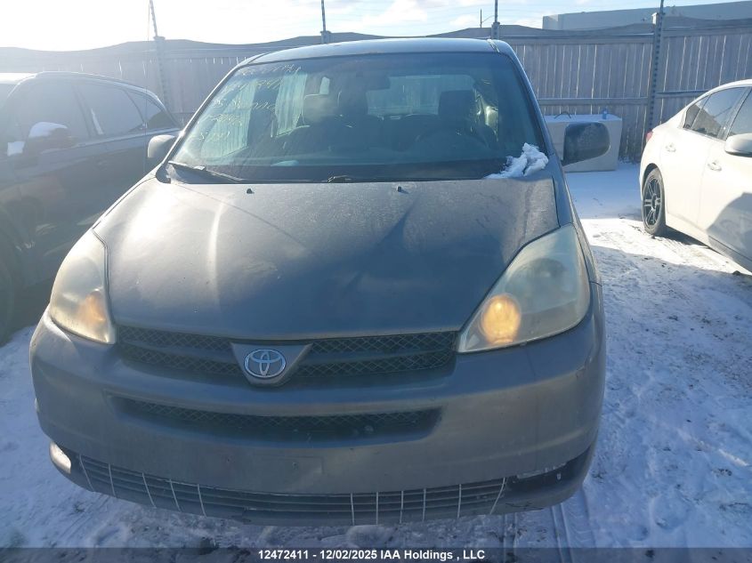 2005 Toyota Sienna Ce VIN: 5TDZA29C05S241915 Lot: 12472411
