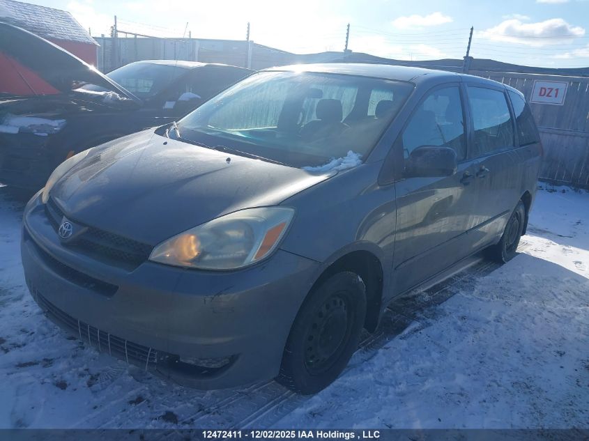2005 Toyota Sienna Ce VIN: 5TDZA29C05S241915 Lot: 12472411
