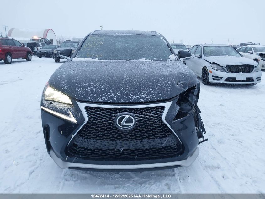 2017 Lexus Nx 200T/Base/F Sport VIN: JTJBARBZ3H2122631 Lot: 12472414