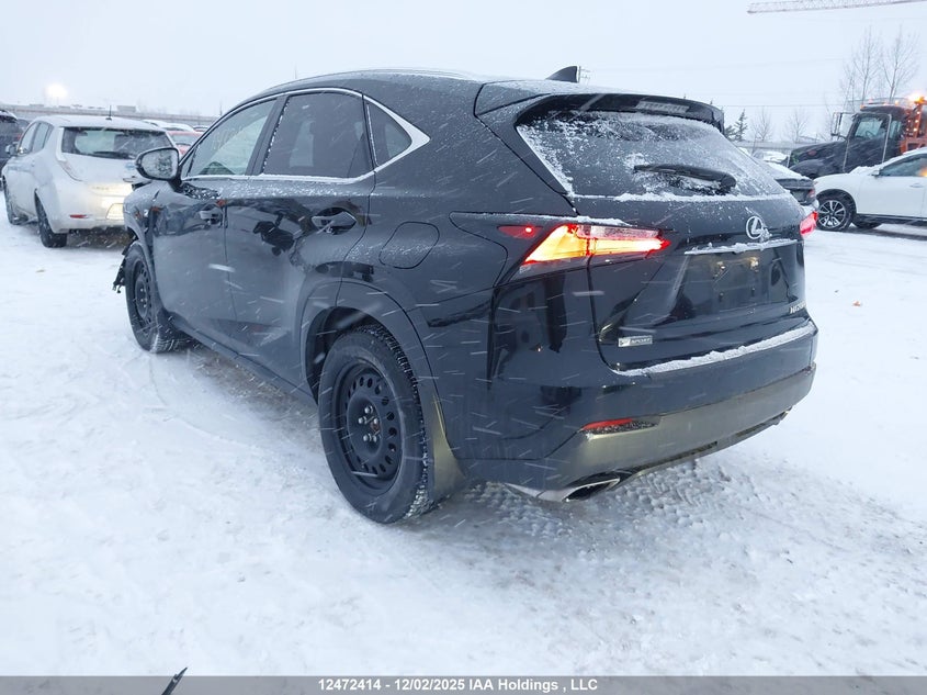 JTJBARBZ3H2122631 2017 LEXUS NX photo no. 3