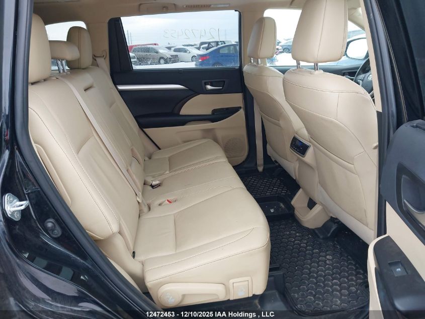 2019 Toyota Highlander Se/Xle VIN: 5TDJZRFH3KS733915 Lot: 12472453