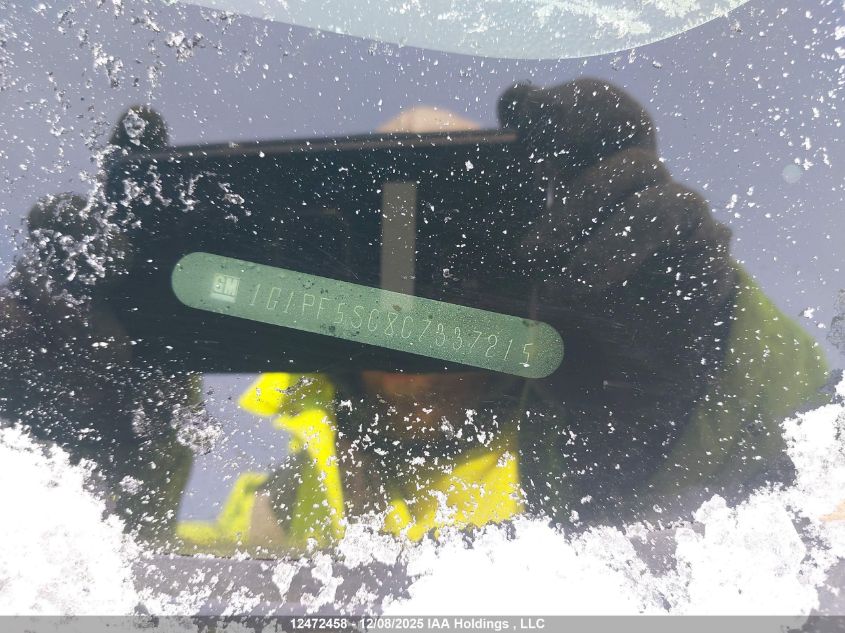 2012 Chevrolet Cruze VIN: 1G1PF5SC8C7337215 Lot: 12472458