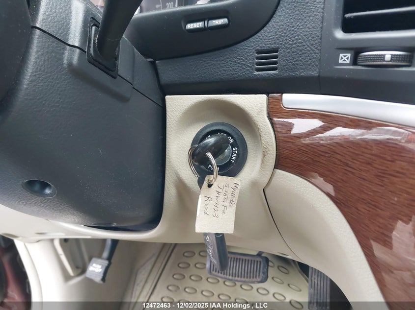 5NMSG73E27H013038 2007 HYUNDAI SANTA FE photo no. 11
