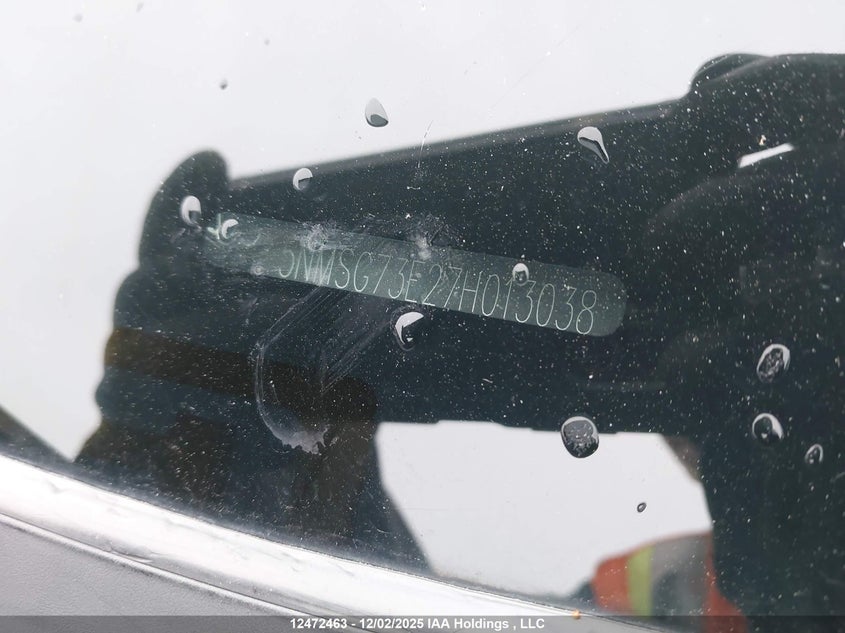 5NMSG73E27H013038 2007 HYUNDAI SANTA FE photo no. 18