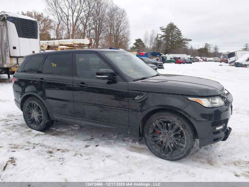 2014 Land Rover Range Rover Sport V8 Supercharged VIN: SALWR2TFXEA365517 Lot: 12472466
