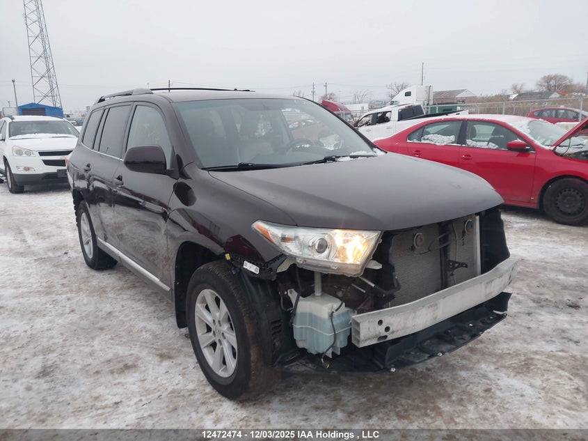 5TDBK3EH9DS205192 2013 Toyota Highlander auction photo 1