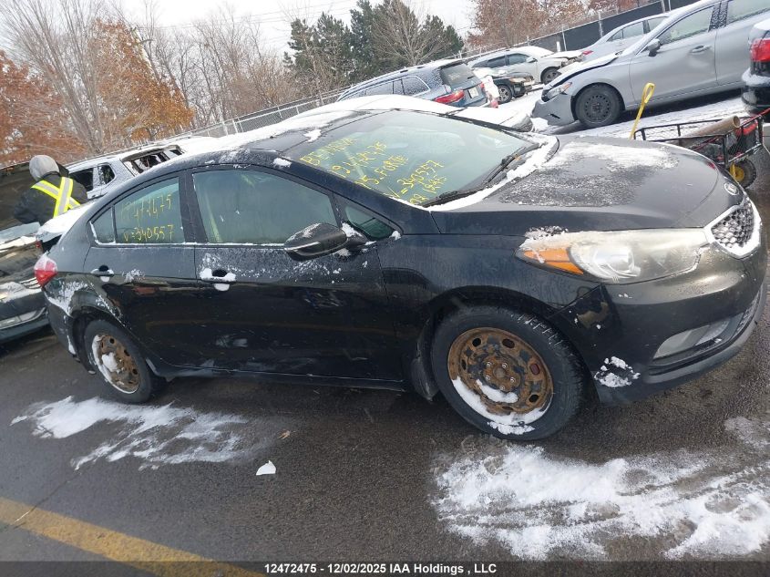 2015 Kia Forte 1.8L Lx/1.8L Lx+/Lx+ Winter Edition VIN: KNAFX4A63F5340557 Lot: 12472475