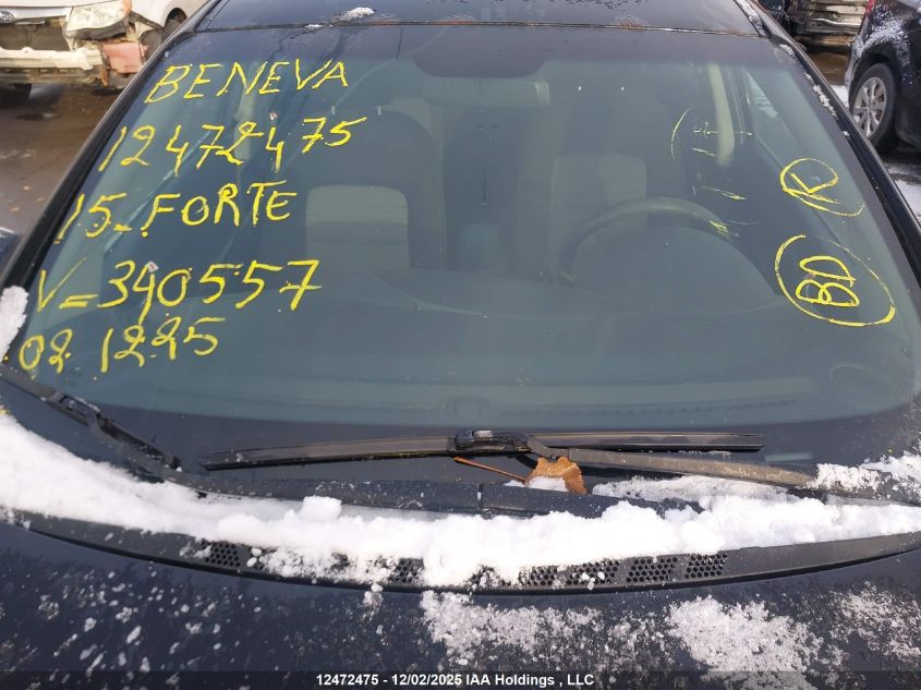 2015 Kia Forte 1.8L Lx/1.8L Lx+/Lx+ Winter Edition VIN: KNAFX4A63F5340557 Lot: 12472475