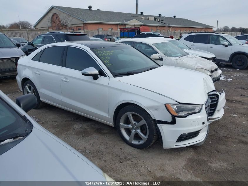 2016 Audi A3 Premium VIN: WAUB8GFF6G1065099 Lot: 12472476