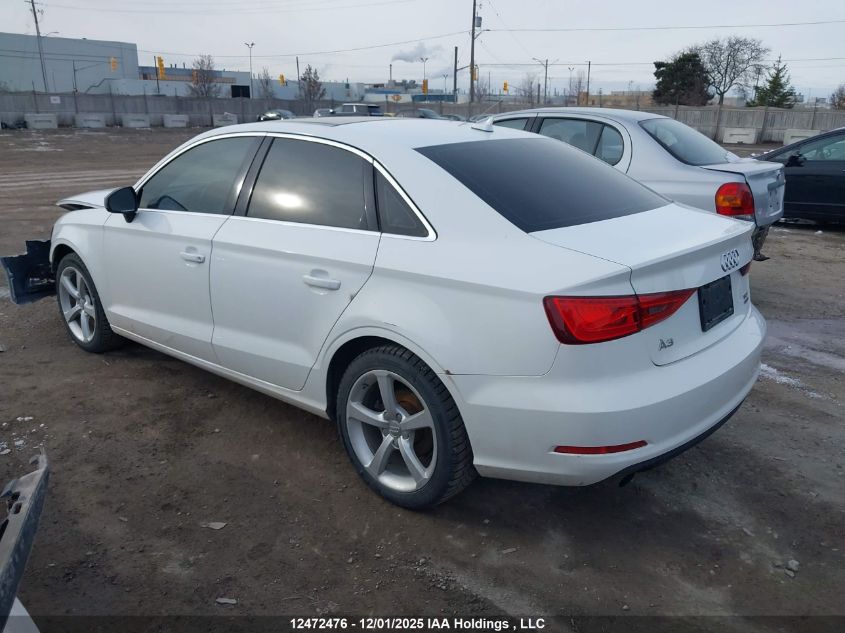 2016 Audi A3 Premium VIN: WAUB8GFF6G1065099 Lot: 12472476