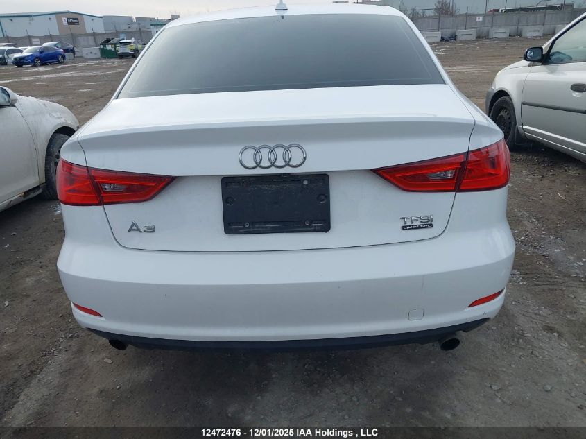 2016 Audi A3 Premium VIN: WAUB8GFF6G1065099 Lot: 12472476