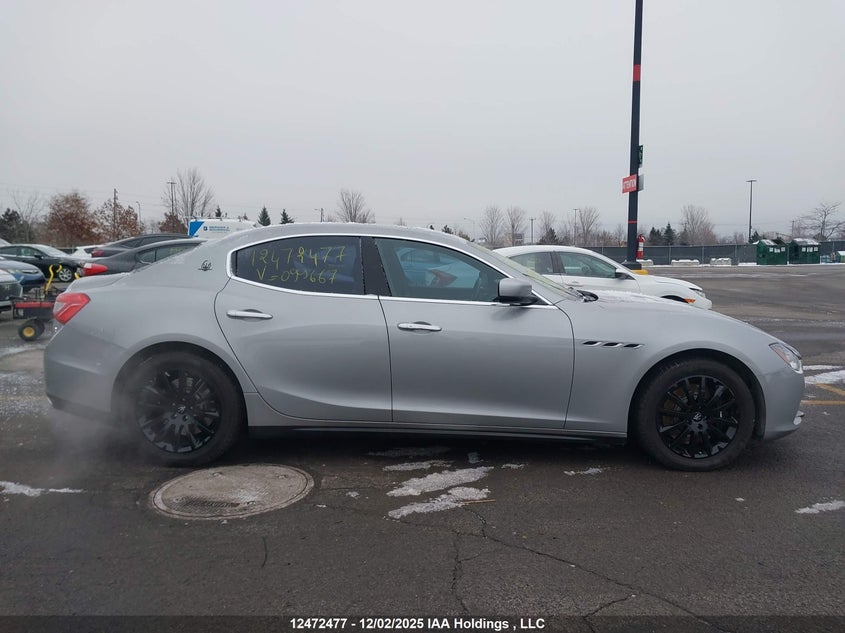 ZAM57RTA0E1099667 2014 MASERATI GHIBLI photo no. 13