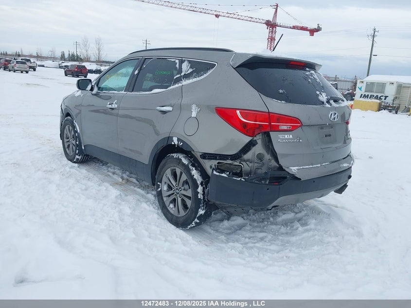 5XYZUDLA2GG330752 2016 HYUNDAI SANTA FE photo no. 3