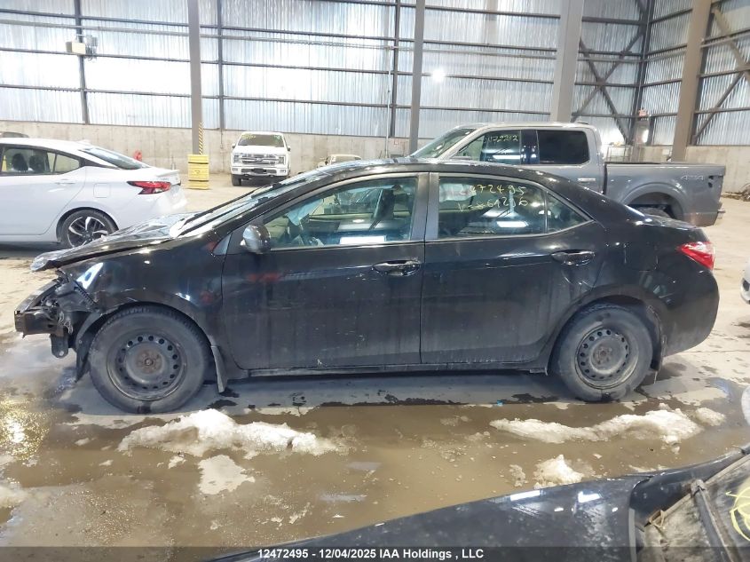 2017 Toyota Corolla Le VIN: 2T1BURHE6HC861296 Lot: 12472495