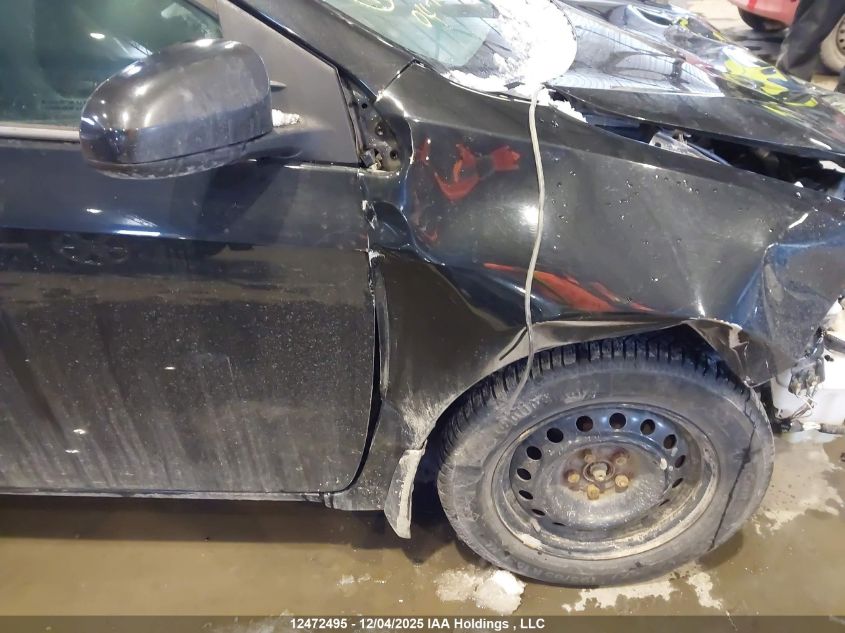 2017 Toyota Corolla Le VIN: 2T1BURHE6HC861296 Lot: 12472495