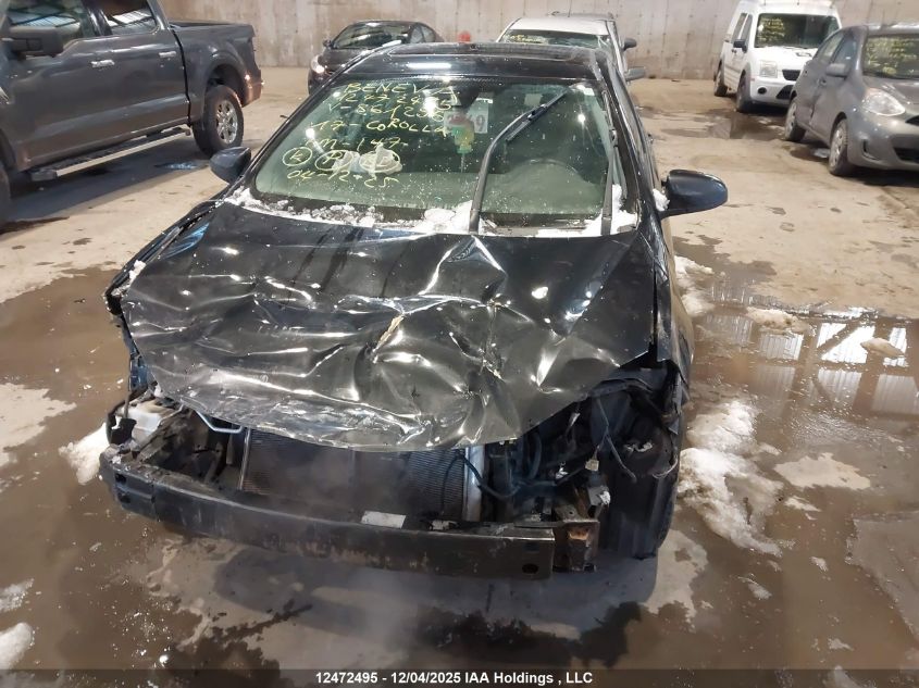 2017 Toyota Corolla Le VIN: 2T1BURHE6HC861296 Lot: 12472495