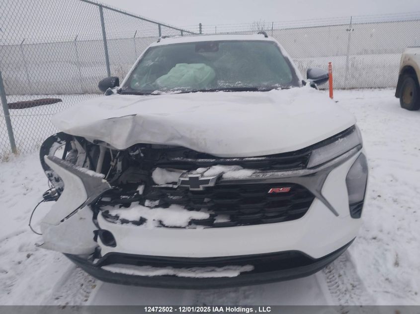 2025 Chevrolet Trax 2Rs Fwd VIN: KL77LJE27SC301174 Lot: 12472502