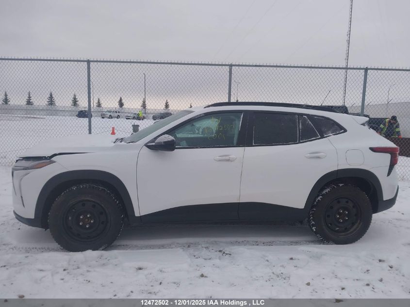 2025 Chevrolet Trax 2Rs Fwd VIN: KL77LJE27SC301174 Lot: 12472502