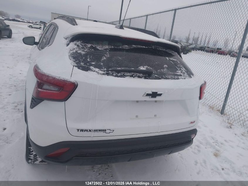 2025 Chevrolet Trax 2Rs Fwd VIN: KL77LJE27SC301174 Lot: 12472502