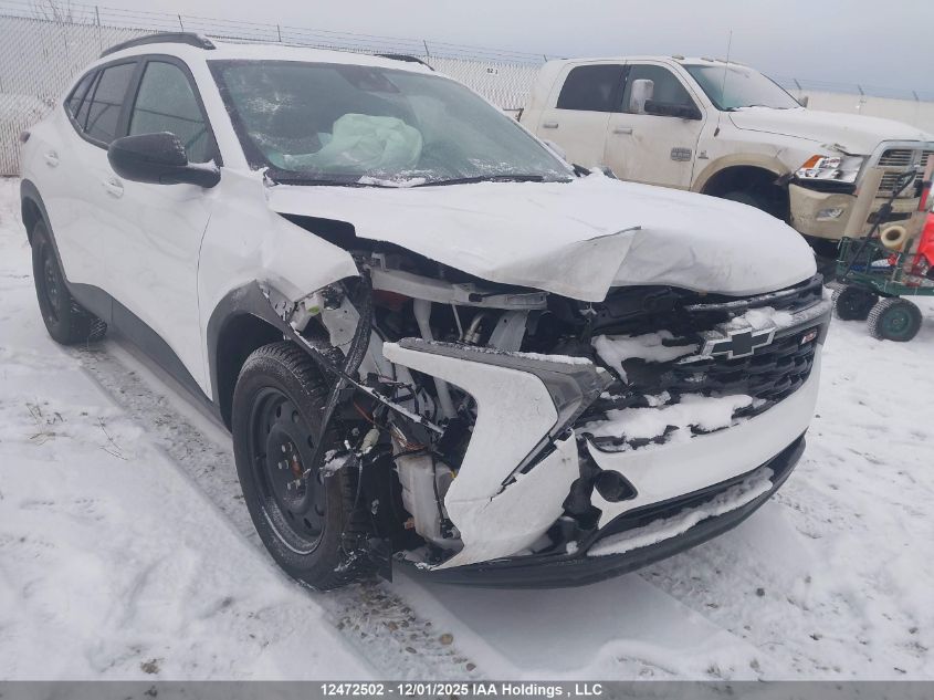 2025 Chevrolet Trax 2Rs Fwd VIN: KL77LJE27SC301174 Lot: 12472502