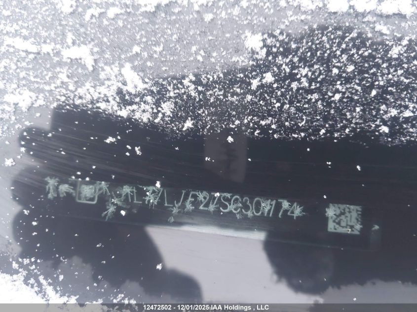 2025 Chevrolet Trax 2Rs Fwd VIN: KL77LJE27SC301174 Lot: 12472502