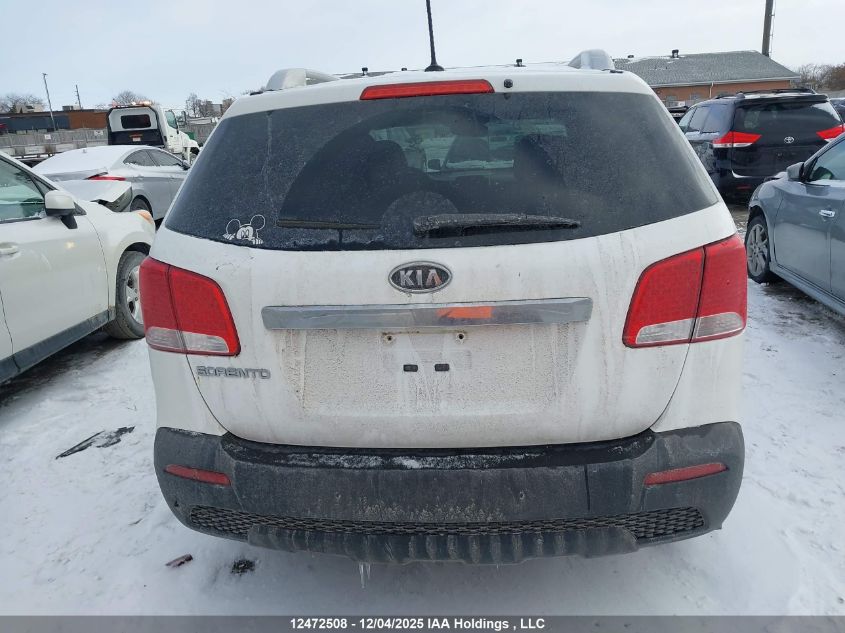 2011 Kia Sorento Lx VIN: 5XYKT3A29BG185437 Lot: 12472508