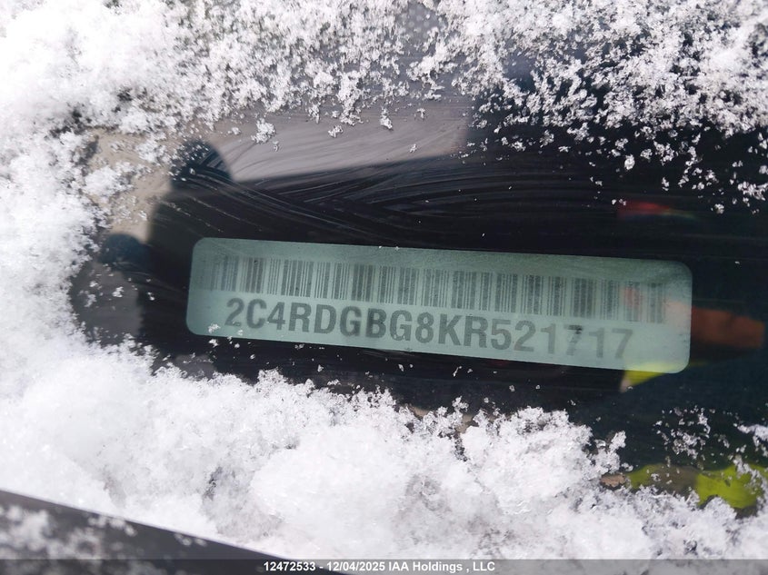 2C4RDGBG8KR521717 2019 DODGE CARAVAN photo no. 18