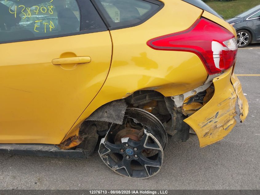 2012 Ford Focus Se VIN: 1FAHP3K28CL438708 Lot: 12376713X