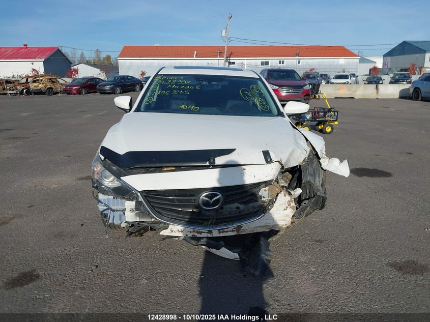 2015 Mazda Mazda6 Gt VIN: JM1GJ1W53F1196345 Lot: 12428998X