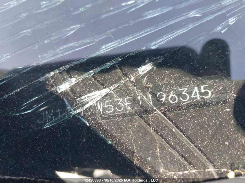 2015 Mazda Mazda6 Gt VIN: JM1GJ1W53F1196345 Lot: 12428998X