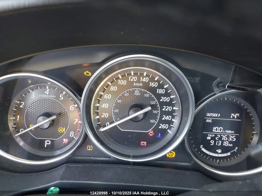 2015 Mazda Mazda6 Gt VIN: JM1GJ1W53F1196345 Lot: 12428998X