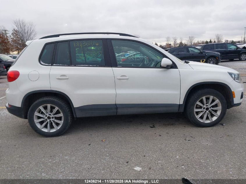 2013 Volkswagen Tiguan 2.0 Tsi Comfortline/2.0 Tsi Highline/2.0 Tsi Trendline VIN: WVGJV7AX6DW528859 Lot: 12436214X